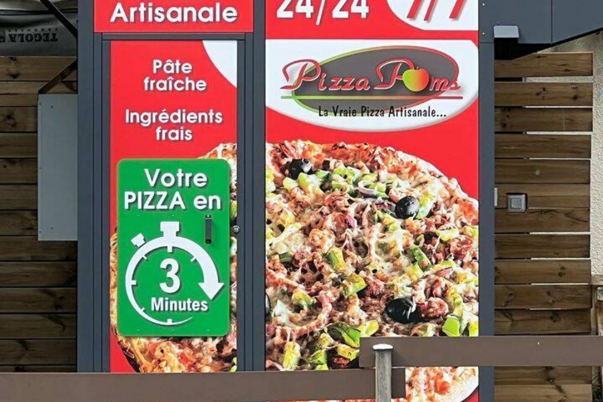 PIZZA POMS ET SES DISTRIBUTEURS A PIZZAS